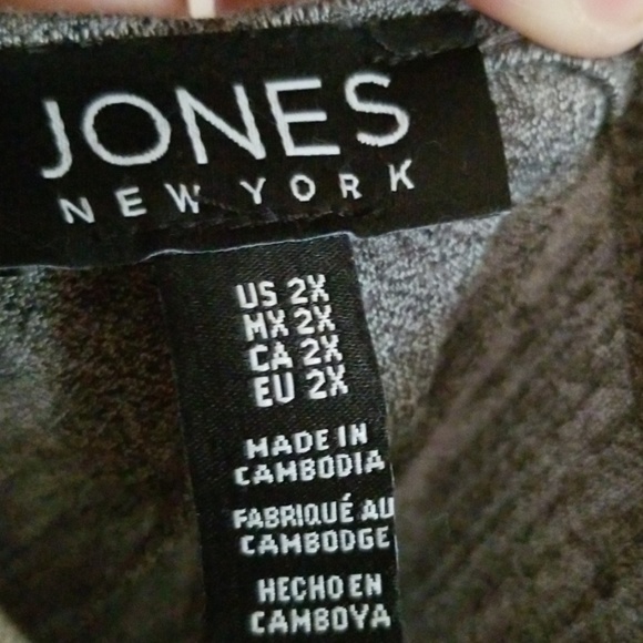 Grey short sleeve top - Picture 3 of 3